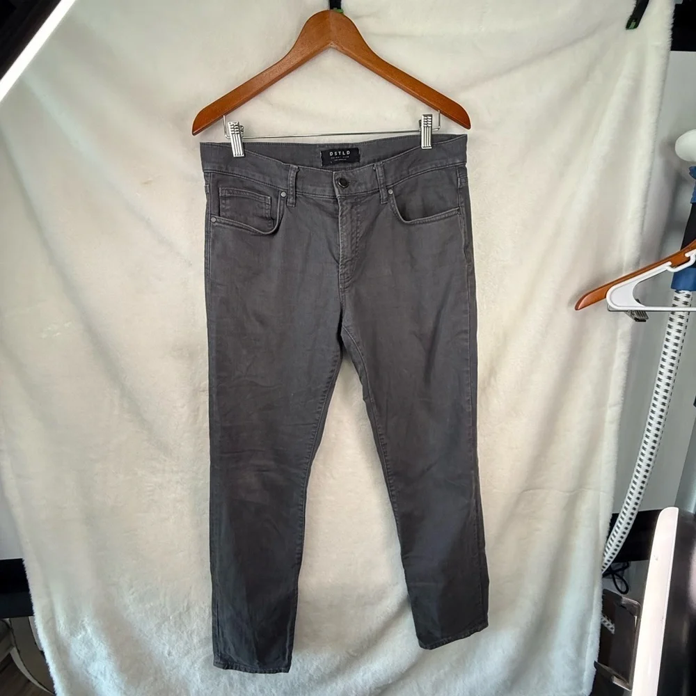 DSTLD Jeans Men size 32 Skinny Slim Gray Jeans 32 Made in Turkey